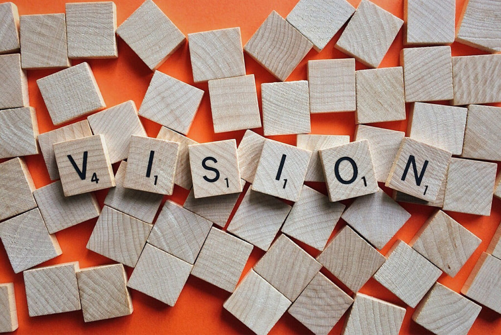 Hilfreich zum Start: Eine Vision
