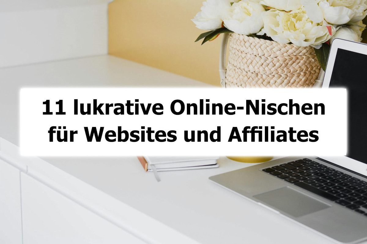 Nische finden: 11 lukrative Online Nischen für Websites und Affiliates