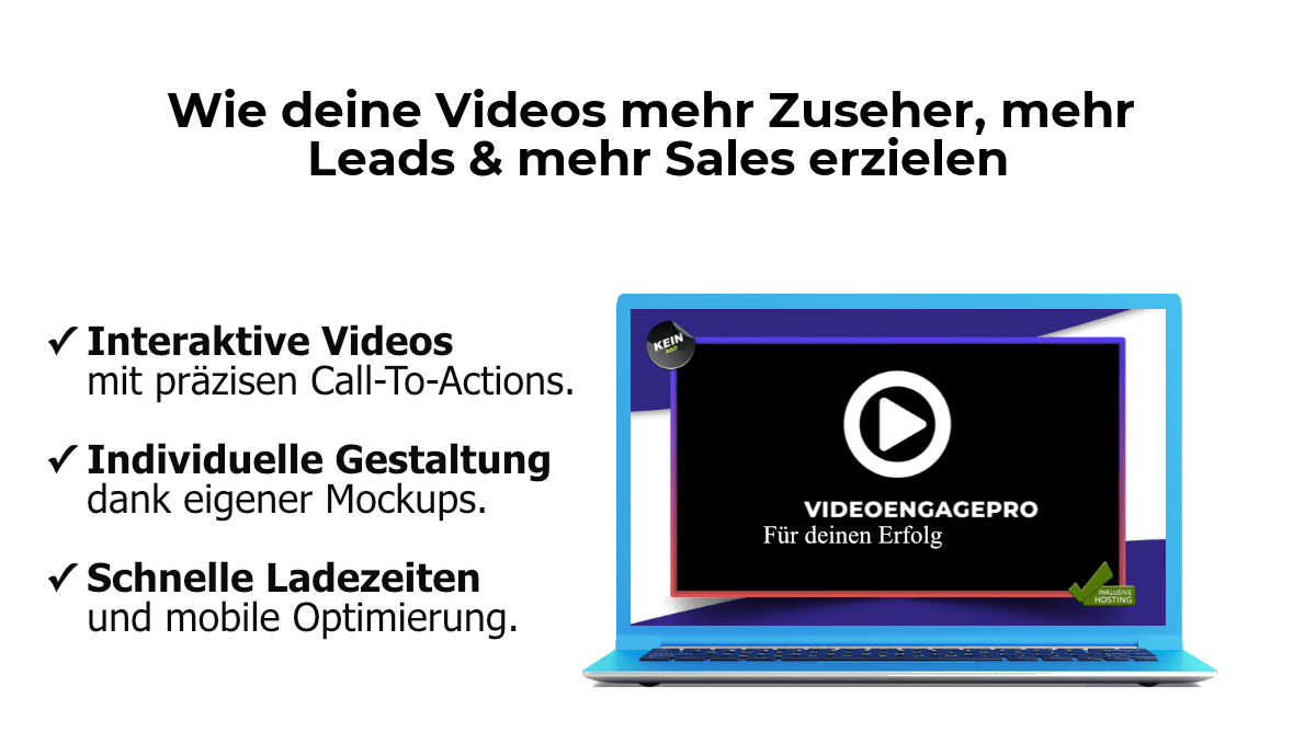 VideoEngagePro, Online Video Marketing Software