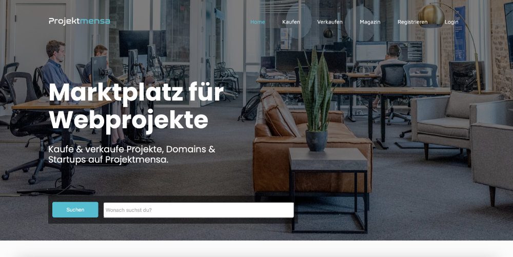 Website: Projektmensa.de